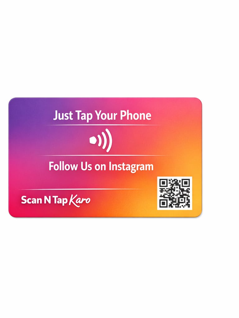 Instagram NFC Tap Card – One Tap. More Followers - Image 3