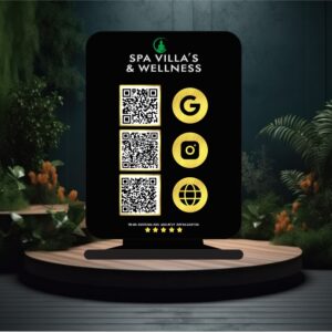 Google Review QR Standee